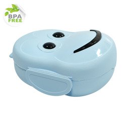 Pojemnik lunchbox Małpka niebieski bez BPA