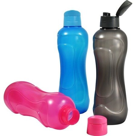 Butelka sportowa Boost 1000 ml  bez BPA różowa